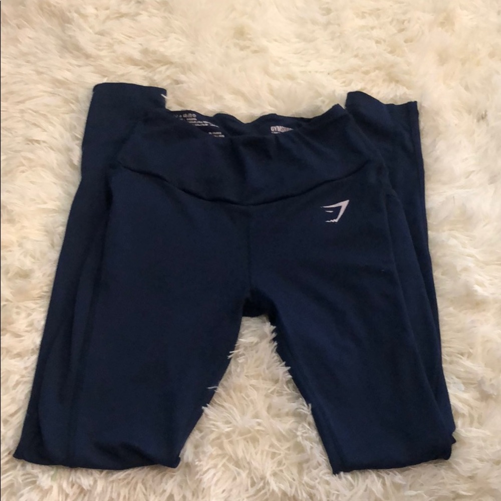 Navy Blue Gymshark Workout Leggings
